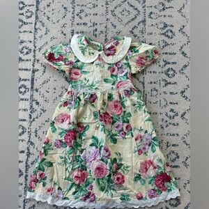 Vintage Sundress with Peter Pan Collar